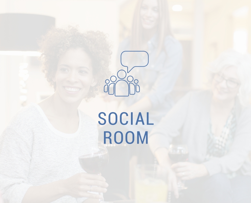 Trailside Sqaure will have a social room